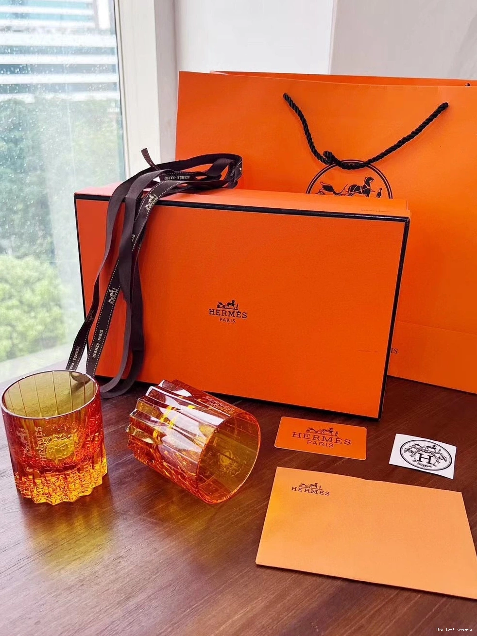 CUPS GLASSWARE HERMES 0813
